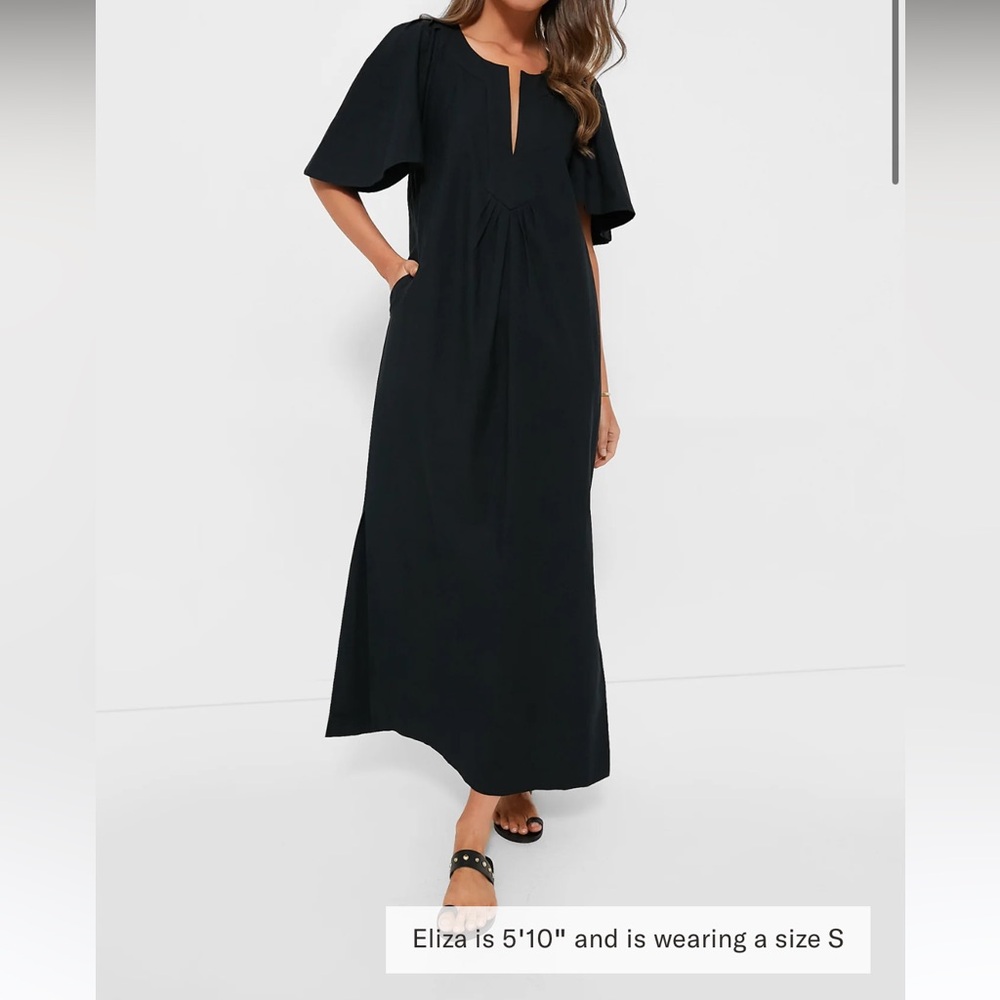 Tuckernuck Black V-Neck Sundress
